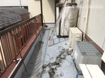 ウレタン防水下地処理