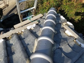 防災棟の施工 完成