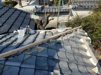 茨木市 強力棟下地金物・垂木