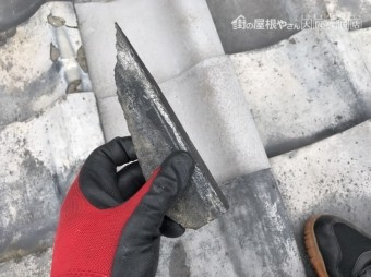 漆喰剥がれ