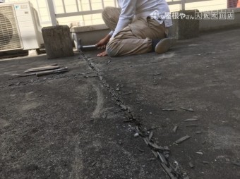 ケレン道具作業