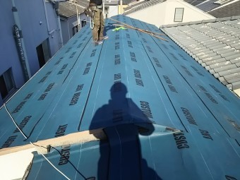 屋根カバー工事