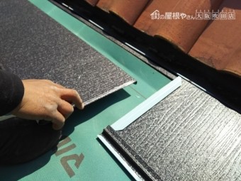 屋根葺き替え工事 スーパーガルテクト