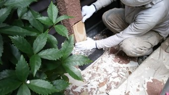モルタル外壁補修工事