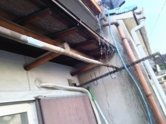 1年点検樋清掃