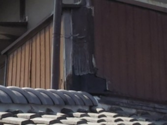 壁際立上り板金工事