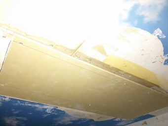 雨漏り天井補修工事