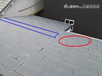 雨漏り調査開始 屋根の調査