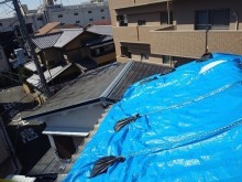 雨漏れ大屋根