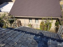雨漏れ下屋根