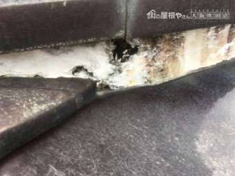 屋根漆喰