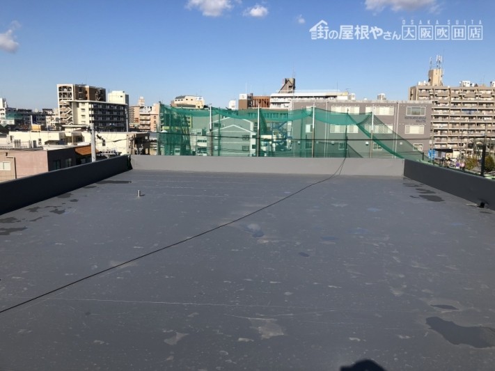塩ビ防水工事完了