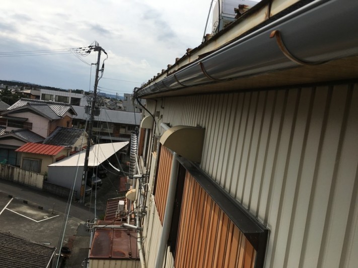 新しい雨樋