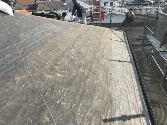 屋根葺き替え工事 下地