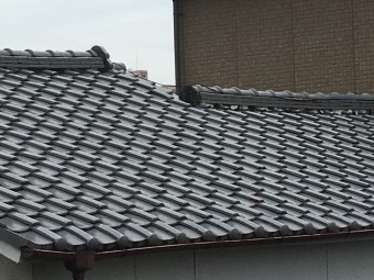 瓦屋根漆喰