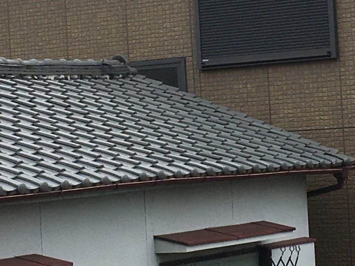 瓦屋根漆喰