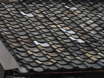 瓦屋根漆喰