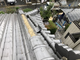 下り棟飛散