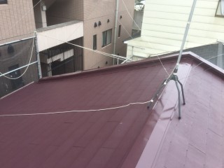 スレート屋根塗装後