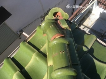 瓦のずれ