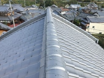 大棟、瓦屋根