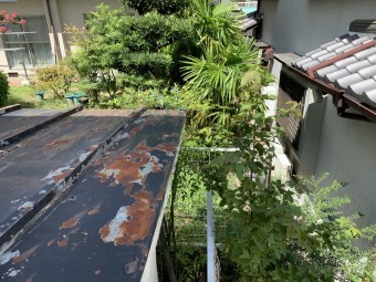 瓦棒屋根補修