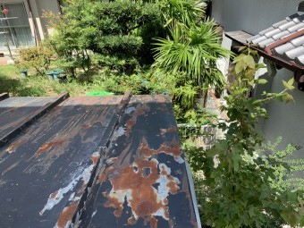 瓦棒屋根補修