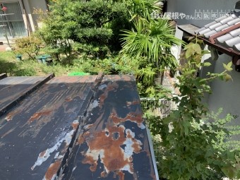 瓦棒屋根補修