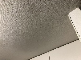 水漏れ天井部分