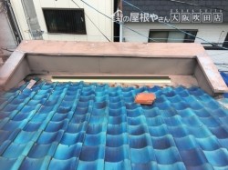 笠木カバー工事