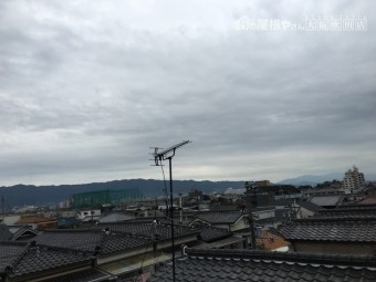 雨雲のある空