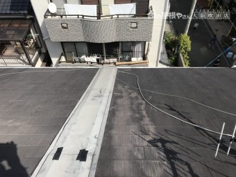 スレート屋根の劣化