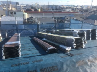 屋根カバー工事