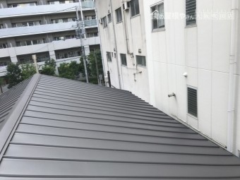 屋根施工完了