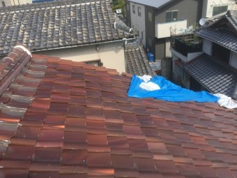 瓦屋根調査