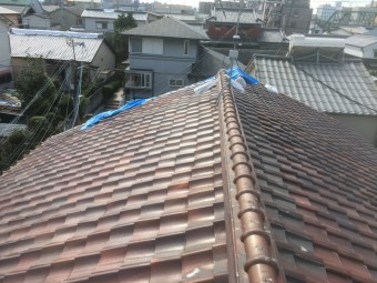 瓦屋根調査