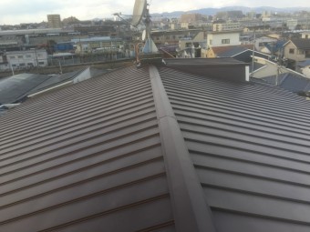 屋根カバー工事