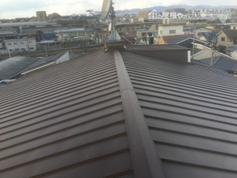 屋根カバー工事