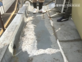 パラペッ谷板金カバー