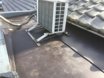パラペッ谷板金カバー