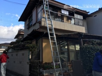 漆喰詰め直し工事