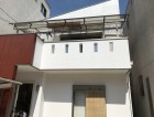 外壁塗装後の建物外観