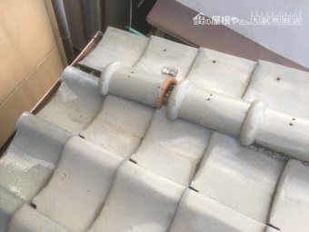 劣化した漆喰