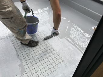ウレタン防水塗装工事