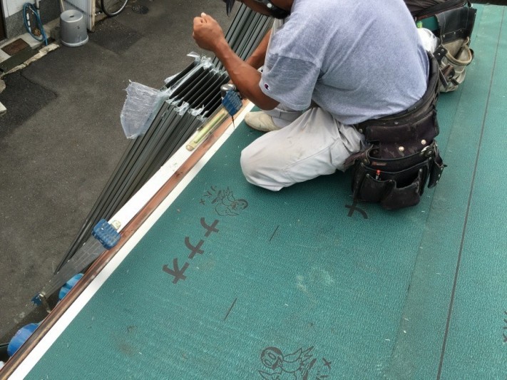 屋根葺き替え工事