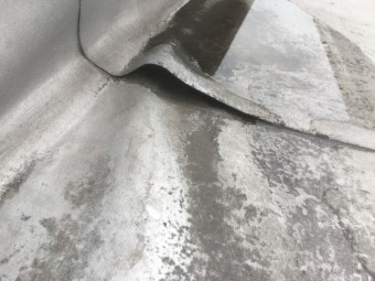 ゴムシート防水劣化