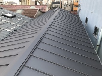 屋根カバー工事