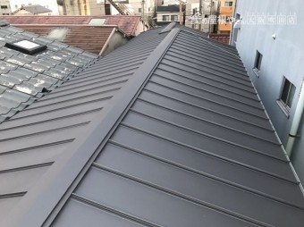 屋根カバー工事