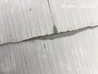 雨漏り調査開始 縁切り