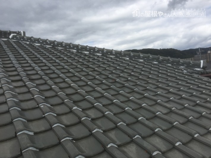 漆喰詰め直し後
